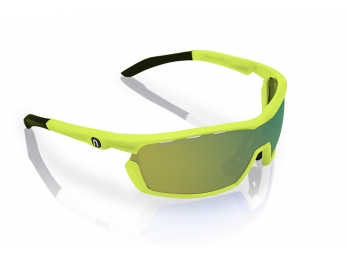 Brýle NEON FOCUS Yellow Mirrortronic Gold