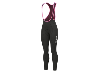 Zimní cyklistické kalhoty ALÉ dámské SOLID  ESSENTIAL -Pink, Velikost L