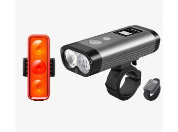 Set světel přední Ravemen PR1600 + zadní Ravemen TR300