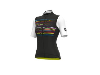 Letní cyklistický dres ALÉ  PR-S LOGO LADY black