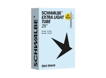 Schwalbe duše 28" SV15L- EL extra light 28/34 - 622/630 galuskový ventilek 60mm černý