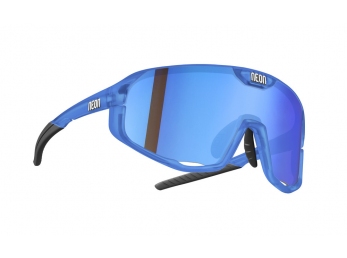 Brýle NEON VOLCANO, rámeček CRYSTAL ROYAL MAT, skla MIRROR BLUE CAT 3
