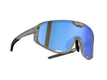 Brýle NEON VOLCANO, rámeček CRYSTAL ANTHRACITE MAT, skla MIRROR BLUE CAT 3