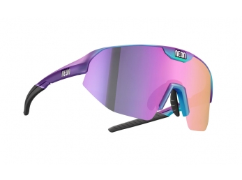 Brýle NEON FLAME, rámeček IRIDESCENT SHINY, skla MIRROR VIOLET CAT 3