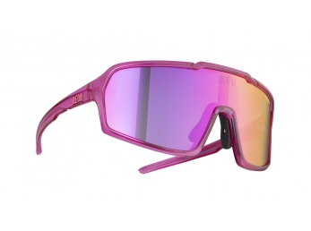 Brýle NEON ARIZONA SMALL, rámeček CRYSTAL CHERRY SHINY, skla MIRROR VIOLET CAT 3