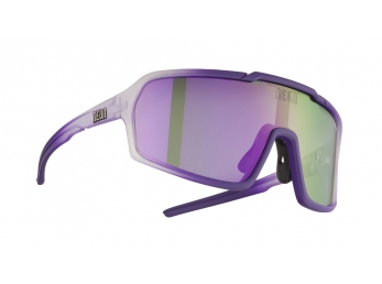 Brýle NEON ARIZONA SMALL, rámeček CRYSTAL VIOLET MAT, skla MIRROR VIOLET CAT 3