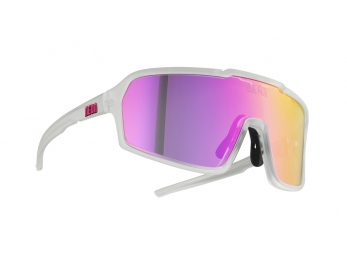 Brýle NEON ARIZONA SMALL, rámeček CRYSTAL MAT, skla MIRROR VIOLET CAT 3