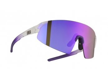 Brýle NEON SKY SMALL, rámeček CRYSTAL VIOLET MAT, skla MIRROR VIOLET CAT 3