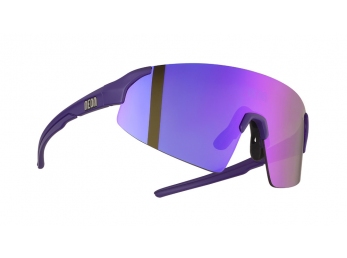 Brýle NEON SKY SMALL, rámeček VIOLET SHINY, skla MIRROR VIOLET CAT 3