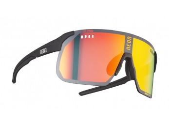 Brýle NEON AIR PRO, rámeček BLACK MATT, skla MIRROR RED CAT 3