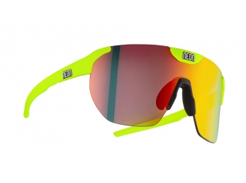 Brýle NEON CORE, rámeček YELLOW FLUO, skla MIRROR RED CAT 3