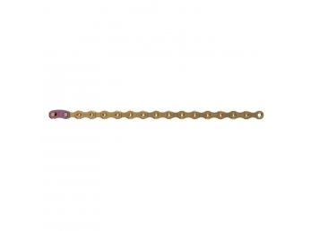 Řetěz SRAM PC XX1 Eagle HollowPin 126 článků se spojkou PowerLock, 12 rychlostí, Gold