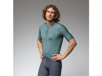Letní cyklistický dres ALÉ pánský COLOR BLOCK OFF ROAD PRAGMA moss green