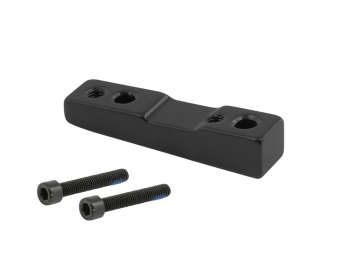 Adaptér zadní FORCE FLAT 160mm, 34mm černý