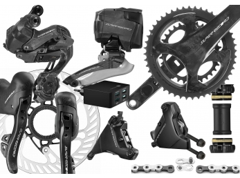 Sada Campagnolo SUPER Record EPS WRL DB 12s, 172,5 50-34