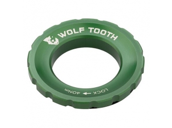 WOLF TOOTH matice Centerlock Rotor zelená