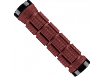 LIZARD SKINS gripy Dual-Clamp Lock-On Northshore Deep Red