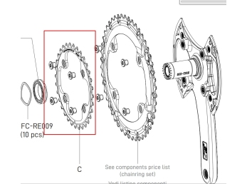 Převodník 13s Campagnolo SUPER Record WRL, 29z