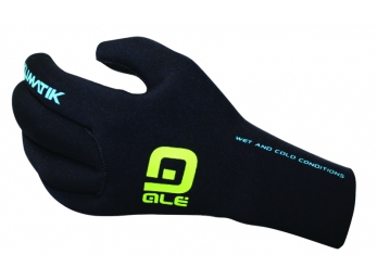 Zimní voděodolné cyklistické rukavice ALÉ KLIMATIK Neoprene  - Velikost XS/S