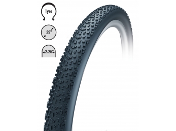 Plášť TUFO MTB XC12 TR 29"x2,25,kevlar,bezduš.černý