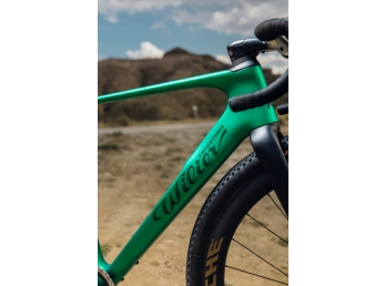 Wilier RAVE ID2 SRAM FORCE XPLR AXS E1 1x13S 	MICHE AERO GRAFF CARBON 48 Pixel GREEN