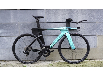 Ridley FALCN Shimano 105 Di2, UD Carbon + Candy Red Metallic + Silver S 54cm