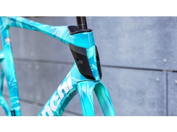 Bianchi Oltre RC Disc Blue Marine Drip- Officina Bianchi rámová sada 57cm