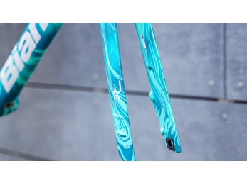 Bianchi Oltre RC Disc Blue Marine Drip- Officina Bianchi rámová sada 57cm