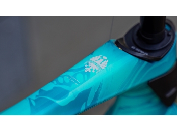 Bianchi Oltre RC Disc Blue Marine Drip- Officina Bianchi rámová sada 57cm
