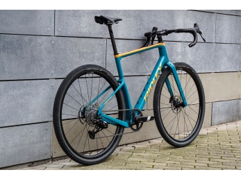 Ridley Kanzo Adventure SRAM RIVAL XPLR  1x12 Ocean Green + Honey Gold Metallic