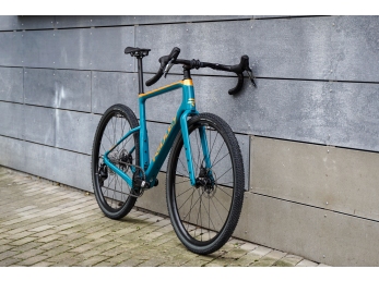 Ridley Kanzo Adventure SRAM RIVAL XPLR  1x12 Ocean Green + Honey Gold Metallic