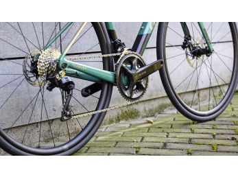 Wilier GARDA Shimano 105 +Miche Reflex DX green gold S