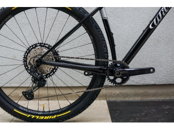 Wilier USMA SLR+ FOX Kashima 966 black blue - L