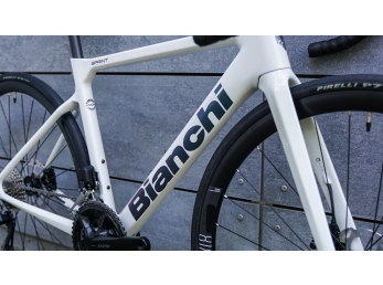 Bianchi Sprint Shimano 105 mech.12sp  Disc Light Grey/Graphite Full Glossy 2025