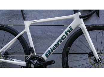 Bianchi Sprint Shimano 105 mech.12sp  Disc Light Grey/Graphite Full Glossy 2025