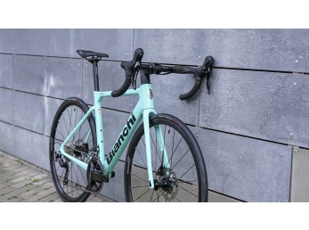 Bianchi Sprint Shimano 105 mech.12sp  Disc Celeste/Graphite Full Glossy 2025