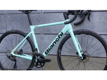 Bianchi Sprint Shimano 105 mech.12sp  Disc Celeste/Graphite Full Glossy 2025