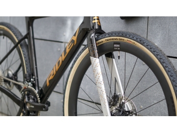 Ridley ASTR RS Shimano GRX Di2 2x12 UD Carbon + Silver + Bronze Gold
