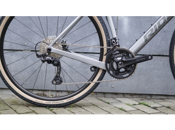 Ridley ASTR SHIMANO GRX 620 2x12,Empress Grey + Anthracite Metallic L 60cm