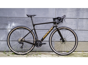Ridley ASTR SHIMANO GRX 620 2x12,Black Metallic + Bronze Gold  S 54cm