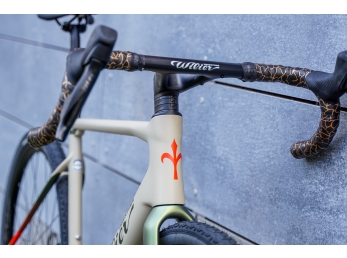 WILIER RAVE SLR DISC + RIVAL XPLR + GRAFF SAND/GREEN 2023  L