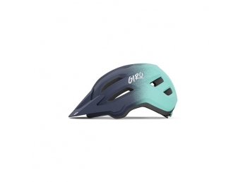 Přilba juniorská GIRO Fixture II Youth- Mat Midnight Blue/Screaming Teal - 50-57cm