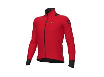 Zateplený cyklistický dres ALÉ pánský K-IDRO KLIMATIK red - Velikost L