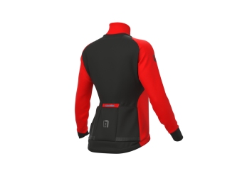 Zateplený cyklistický dres ALÉ dámský K-IDRO KLIMATIK red