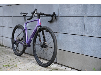Wilier RAVE ID2 SRAM RIVAL XPLR AXS E1 1x13S MICHE GRAFF XL Neon Purple