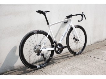Ridley FALCN Shimano 105 Di2, Pearl White + Silver + Black