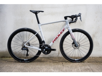 Ridley Grifn RS Sram RED XLPR 1x13 Battleship Grey + Candy Red Metallic