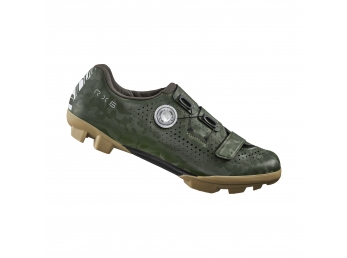 SHIMANO gravel obuv SH-RX600, pánská, zelená, 43