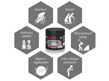 Sponser BCAA Instant Neutral 200g - BCAA v prášku bez příchutě