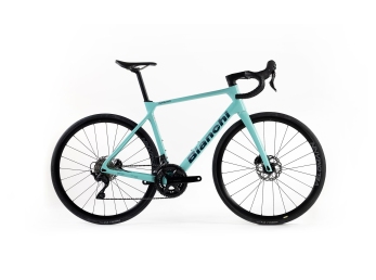 Bianchi Infinito Ultegra Di2 - Celeste glossy/black decals 2025